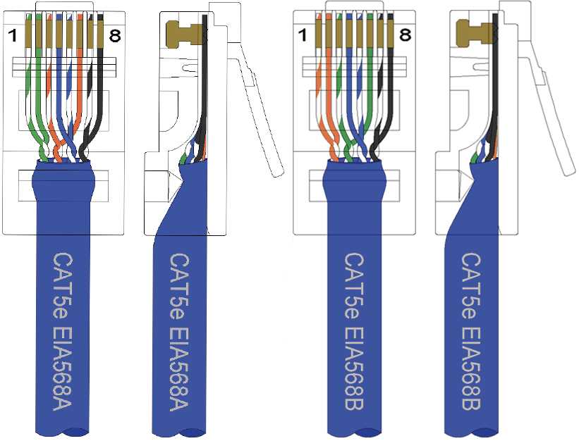 cat5e diagram wiring