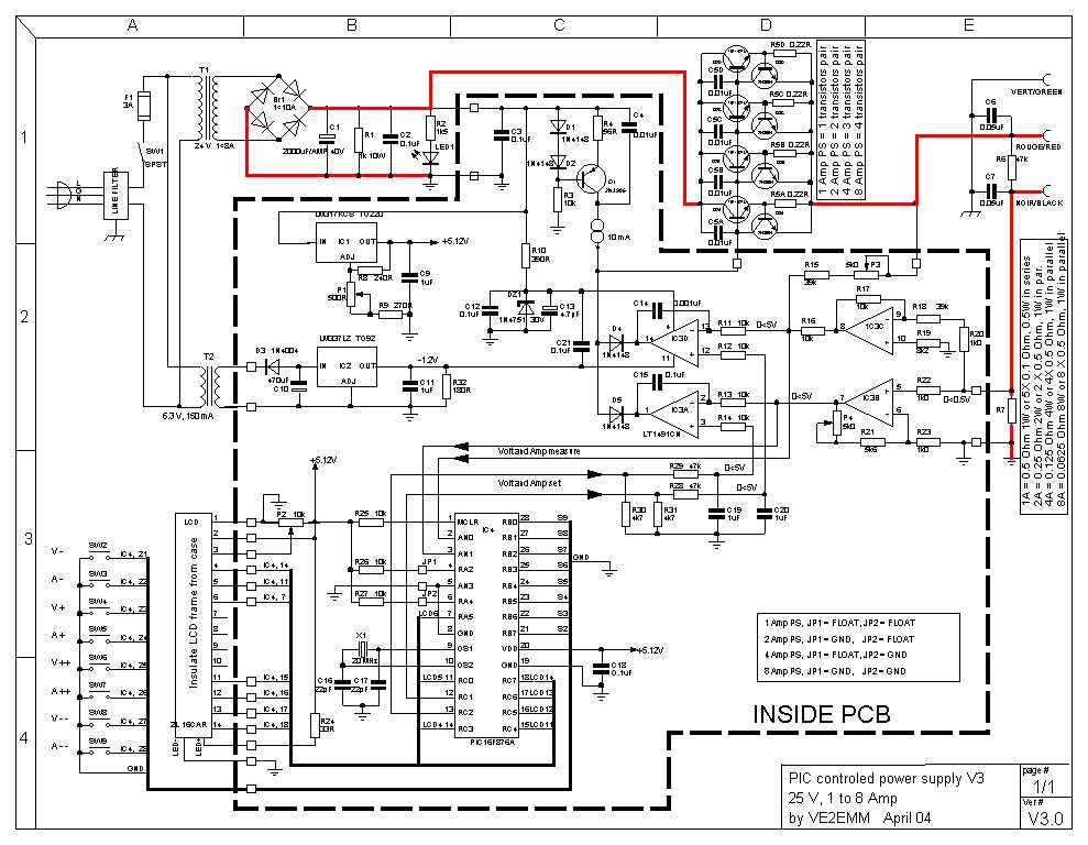 24 volt power supply circuit diagram