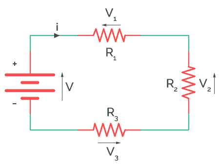 resistors in series circuit diagram