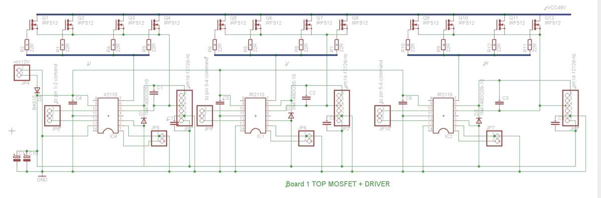 homemade esc circuit diagram for brushless motor
