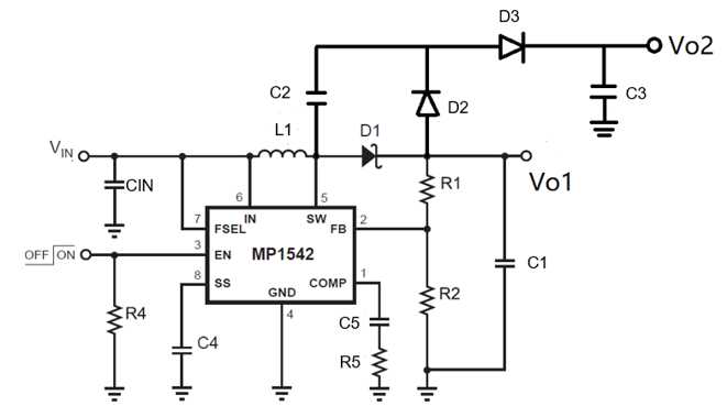charge pump circuit diagram