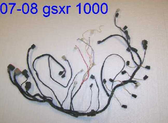 2005 gsxr 600 wiring harness diagram