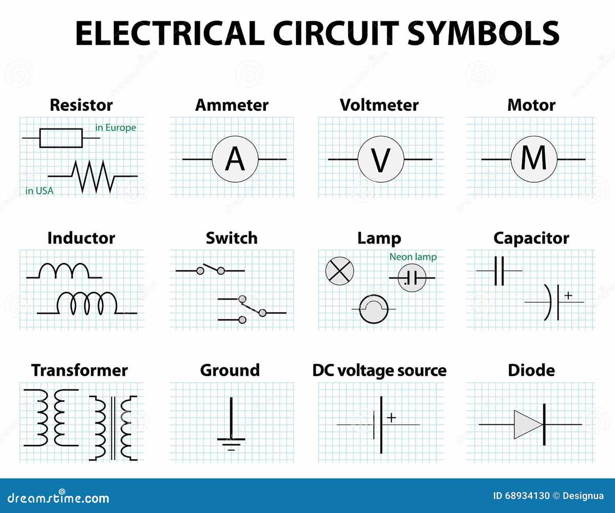 circuit board diagram symbols
