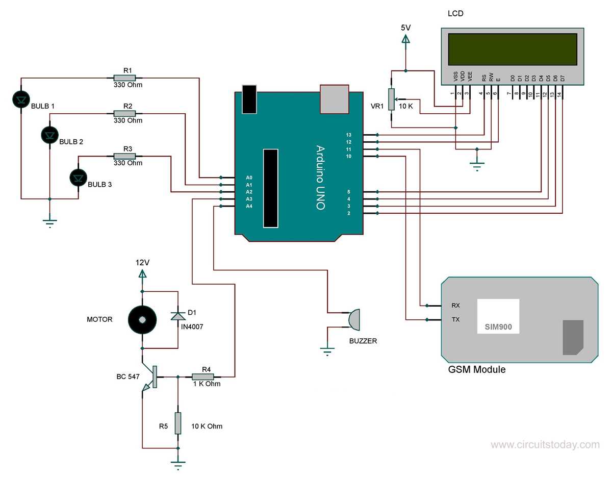 circuit diagram arduino
