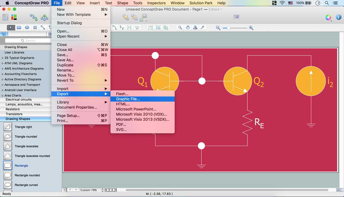 circuit diagram drawing tool