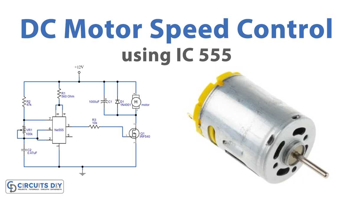 circuit diagram of a dc motor