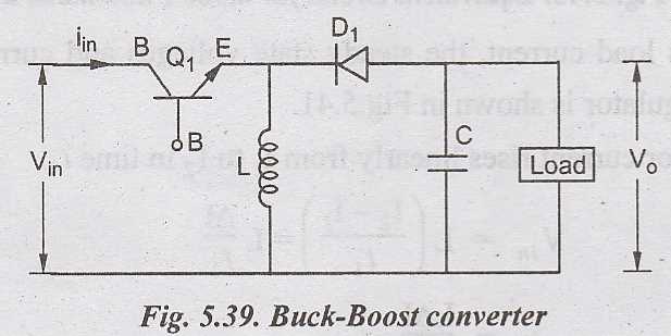 circuit diagram of boost converter