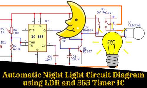 circuit diagram of ldr circuit
