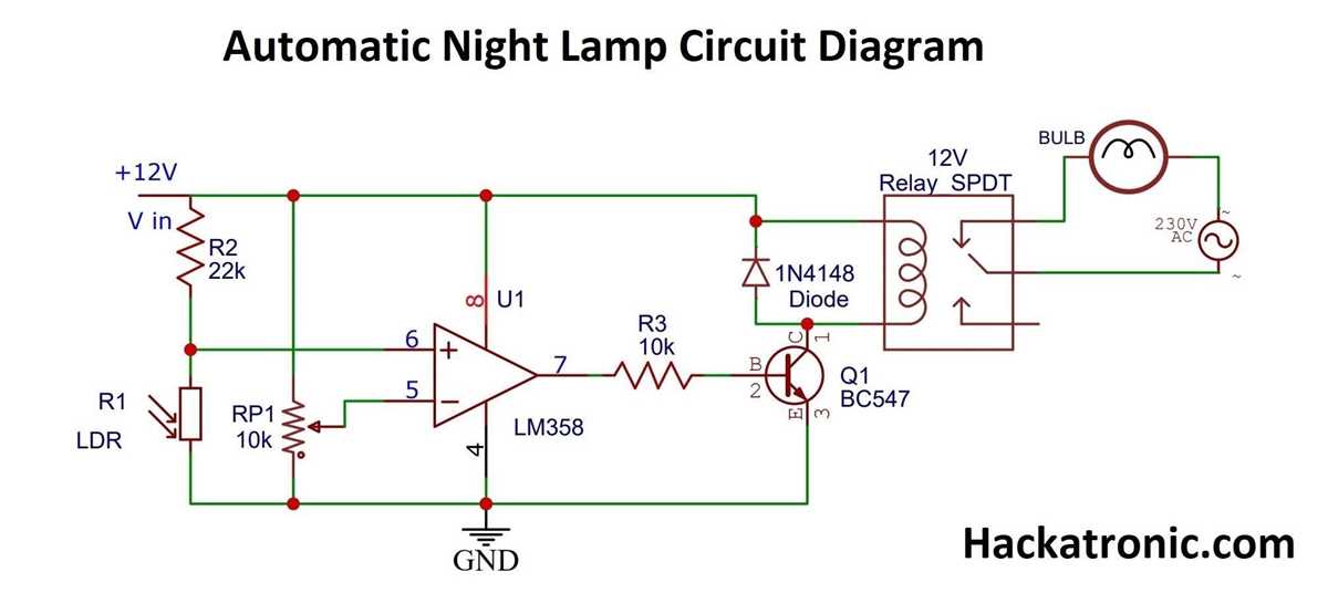 circuit diagram of ldr