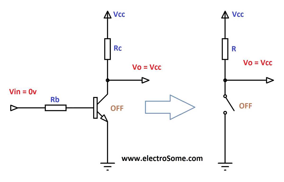 circuit diagram with transistor