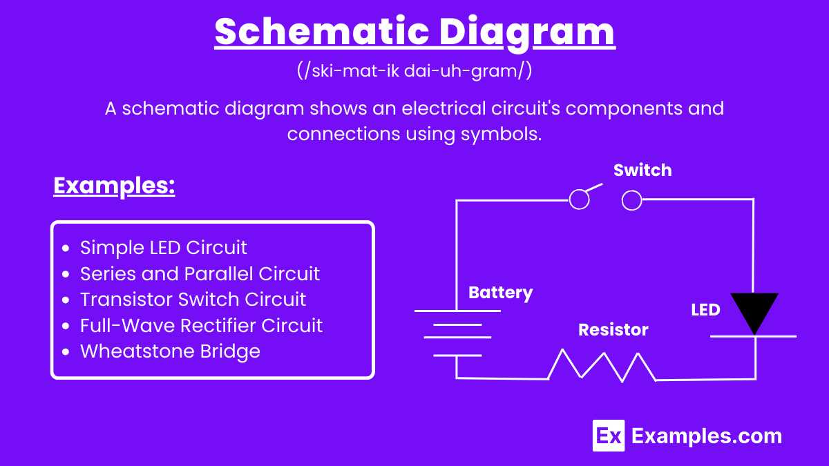 circuit schematic diagram example