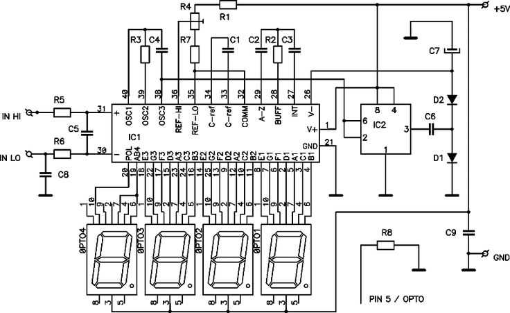 clock circuit diagram