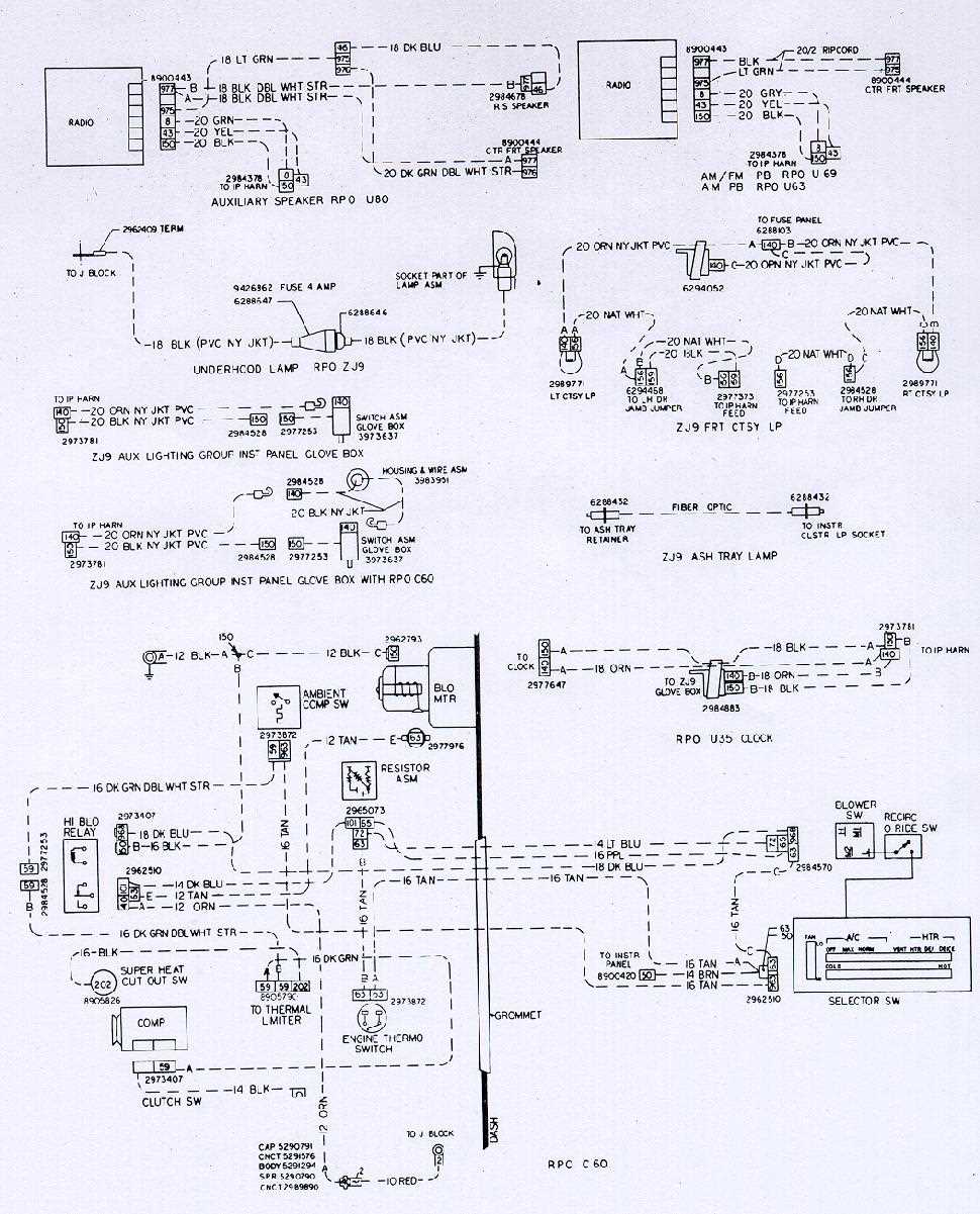 camaro wiring diagram