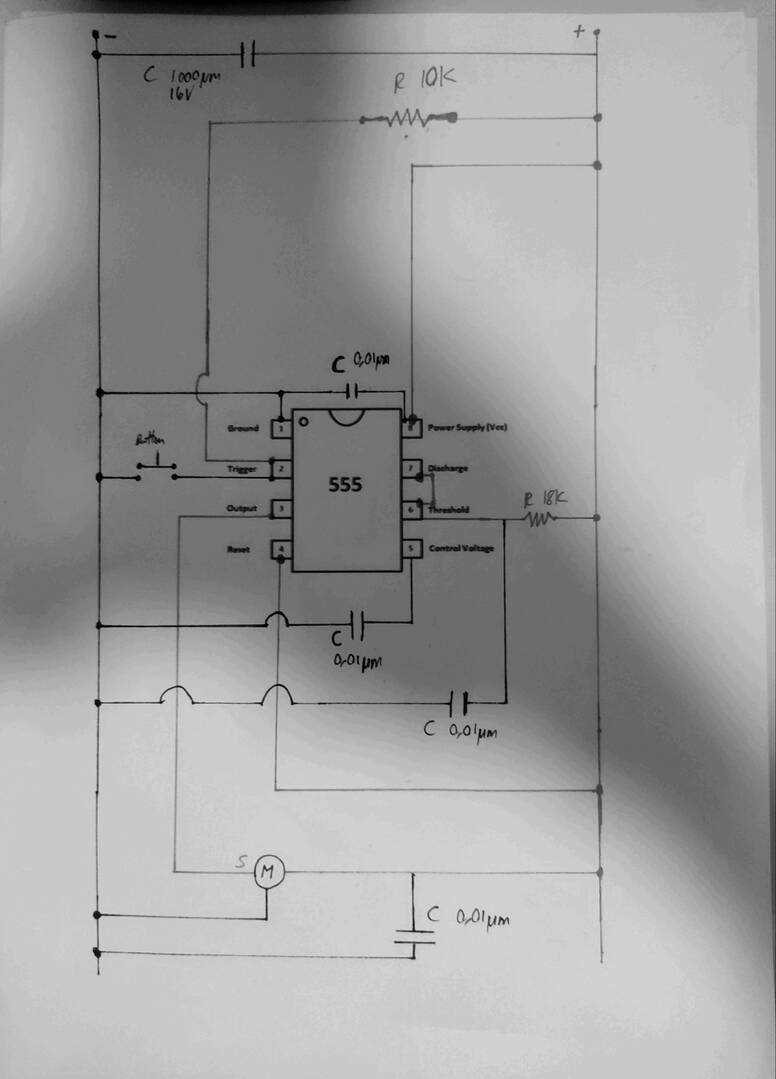 servo motor control circuit diagram