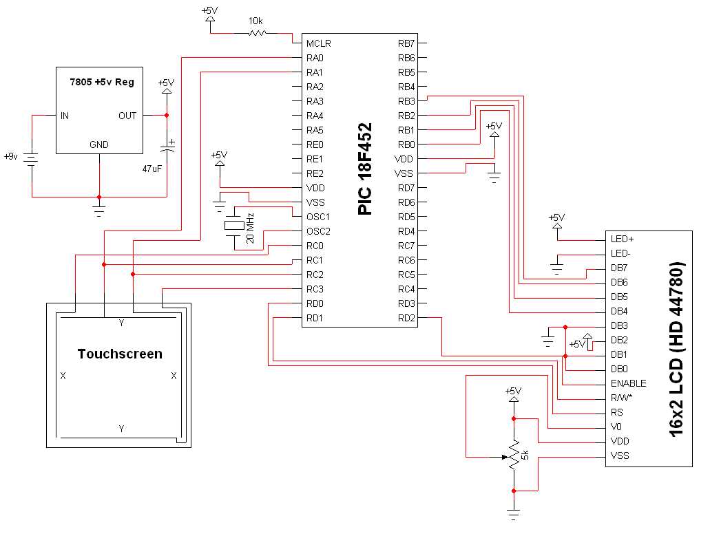 laptop lcd screen schematic diagram