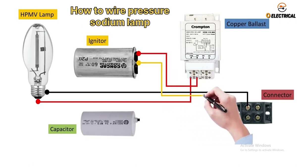 sodium vapor lamp circuit diagram