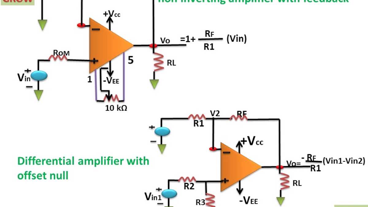 dc voltage amplifier circuit diagram