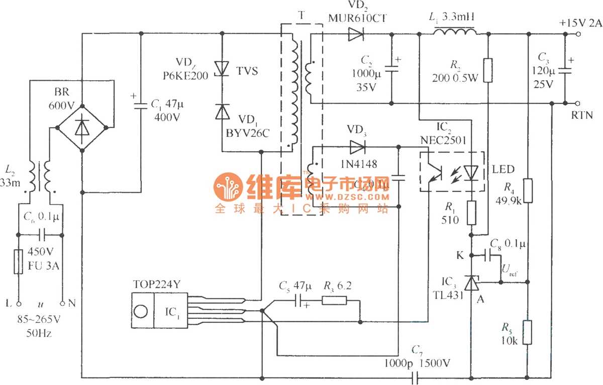 micro switch circuit diagram