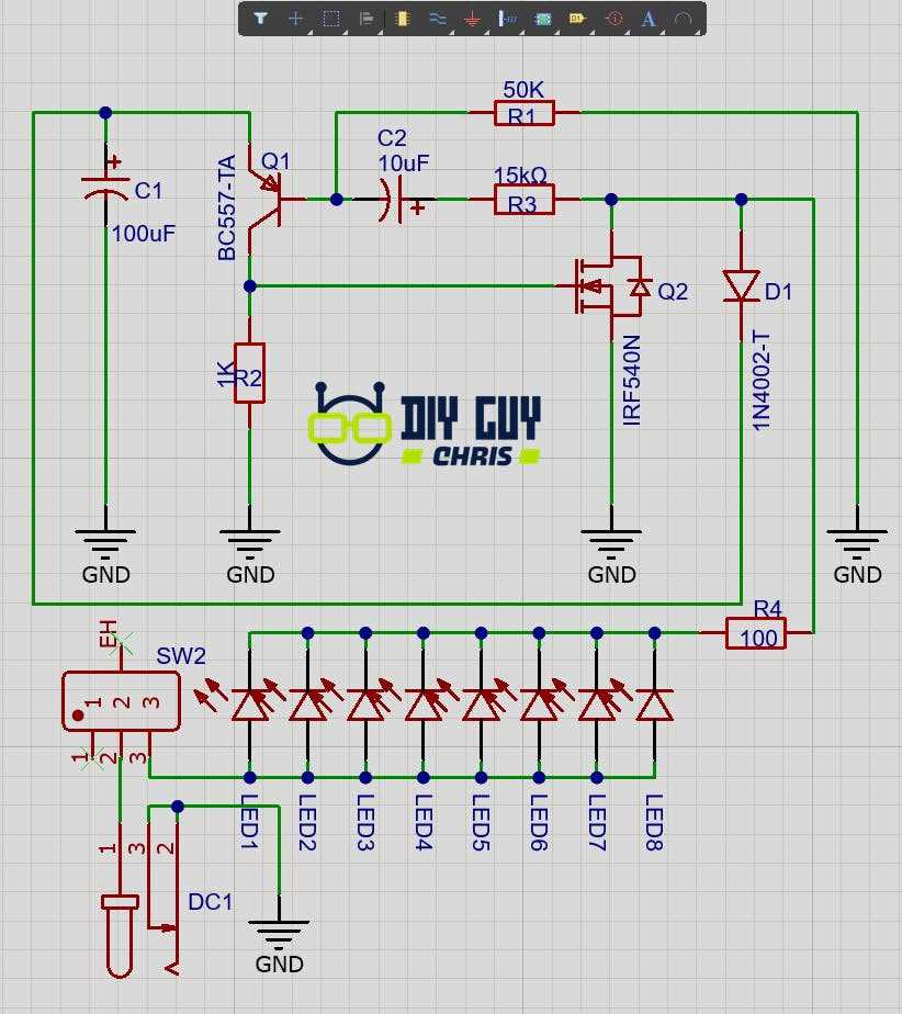 bulb diagram circuit