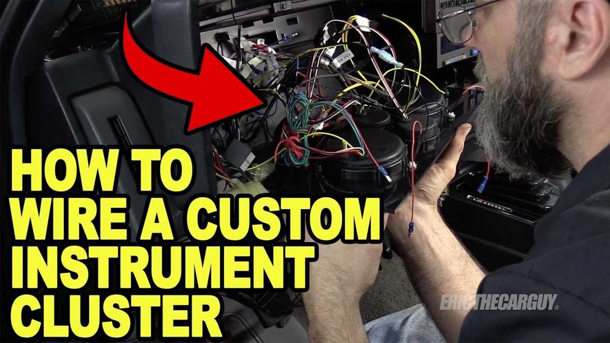 1990 chevy truck instrument cluster wiring diagram
