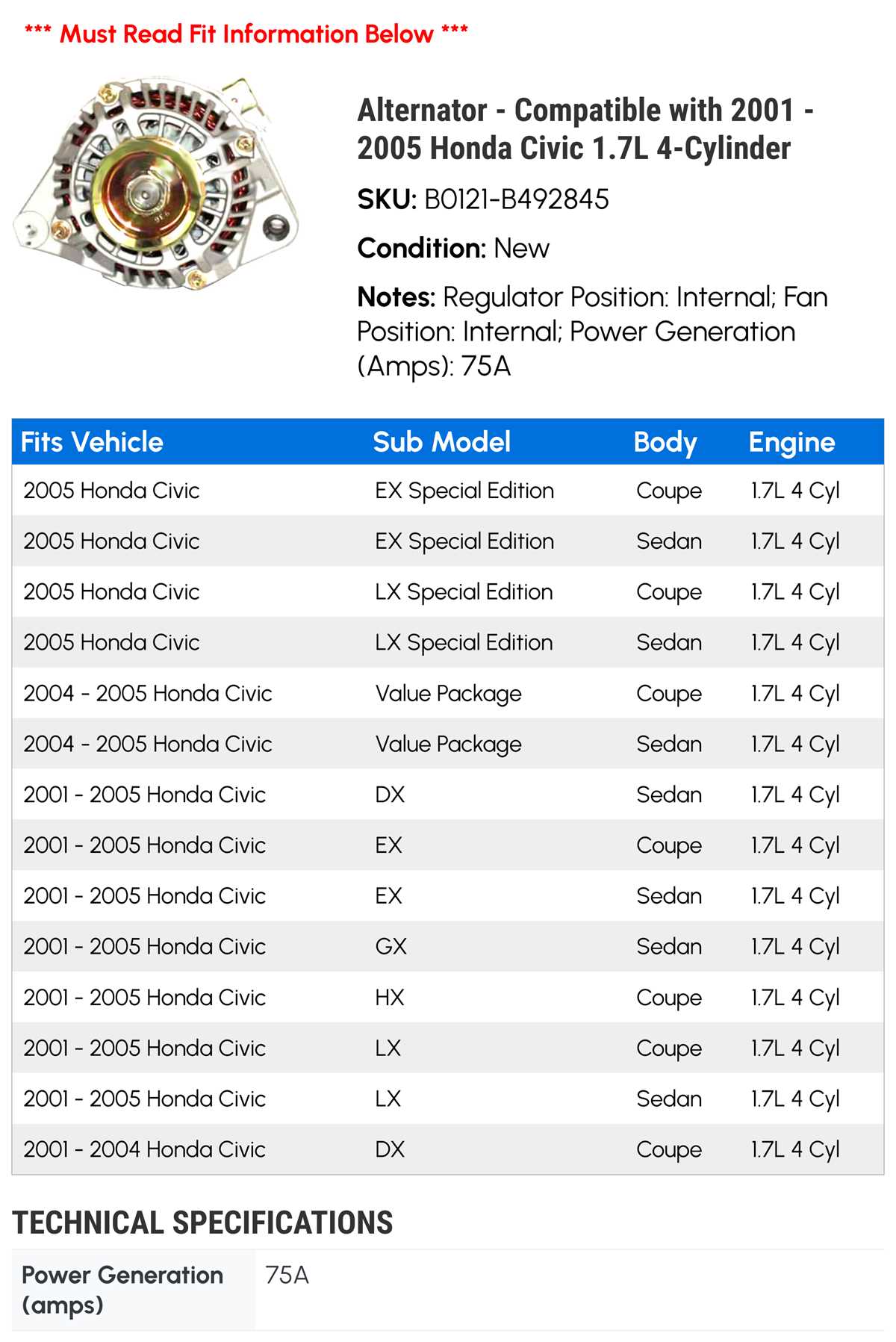 2005 honda civic alternator wiring diagram