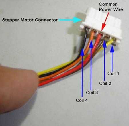 6 wire stepper motor wiring diagram