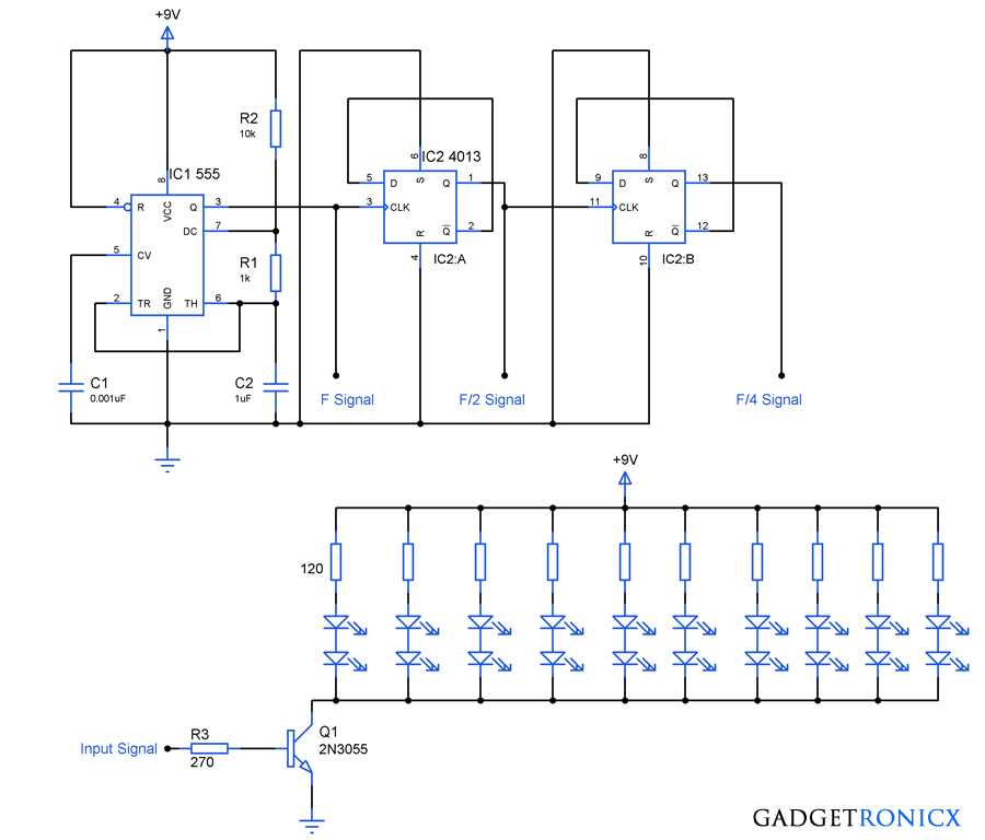 circuit diagram of christmas lights