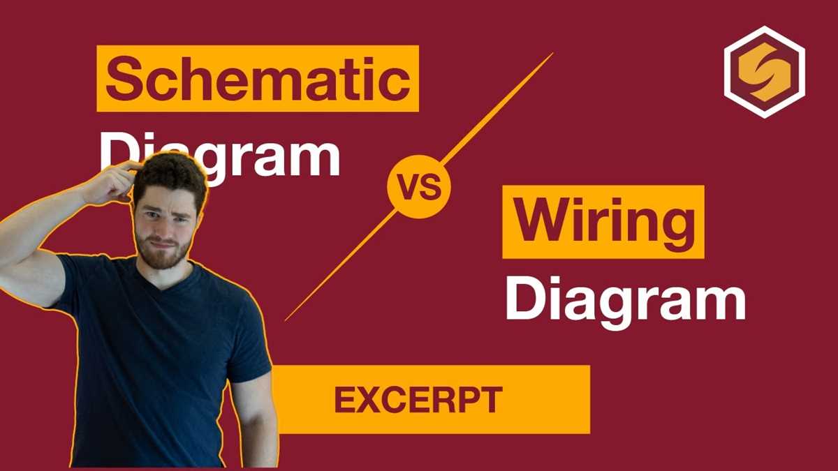 differences between diagrams and schematics