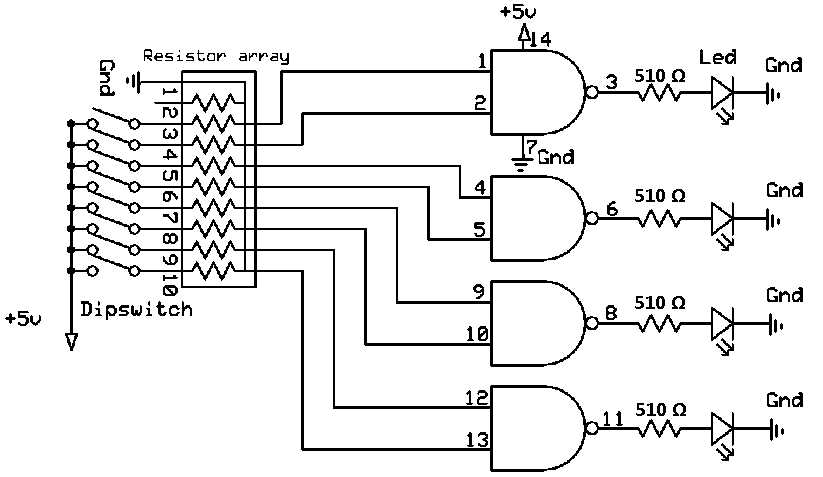 digital circuit diagram