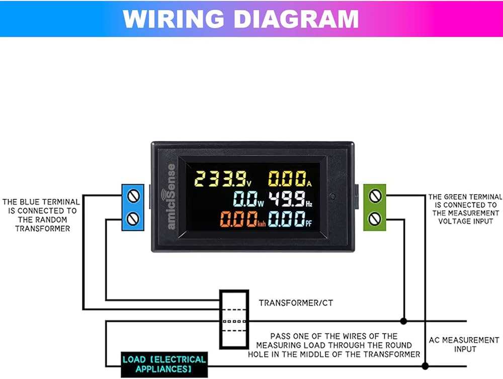digital power meter circuit diagram