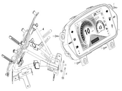 digital speedometer circuit diagram for motorcycle