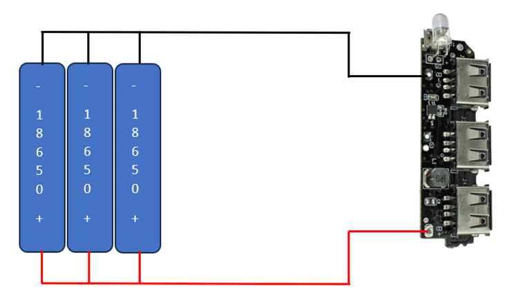 diy power bank circuit diagram