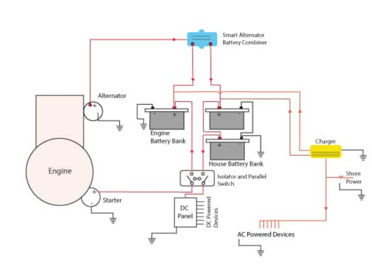 battery booster schematic diagram