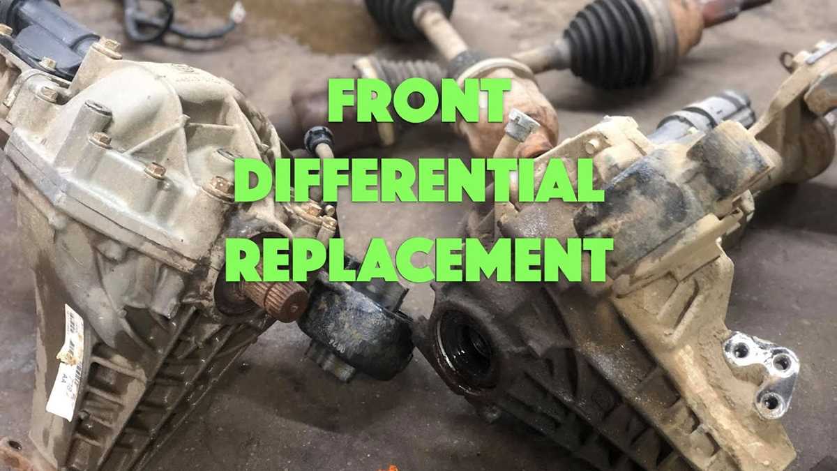 dodge ram 1500 front differential schematic diagram