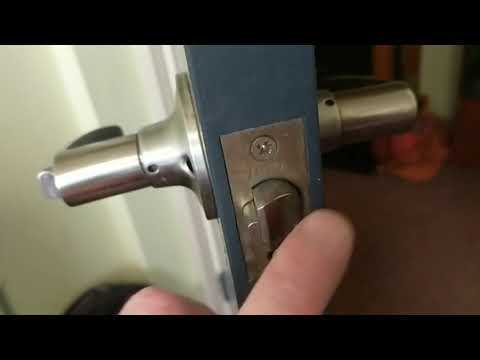 door knob with lock pick schematic diagram