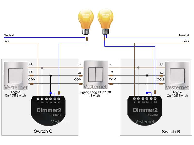 double switch circuit diagram