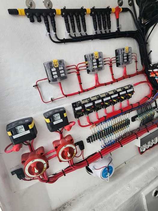 wiring diagram for a boat