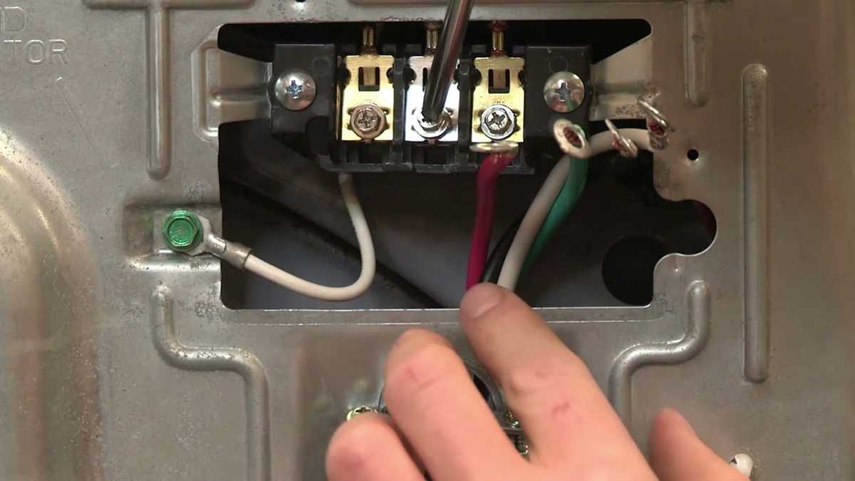 dryer wiring diagram 4 prong