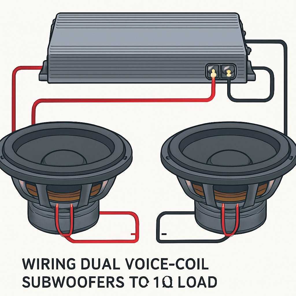 dual 1 ohm sub wiring diagram