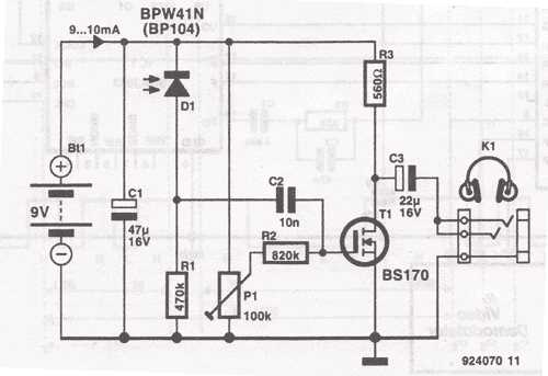 earphone circuit diagram