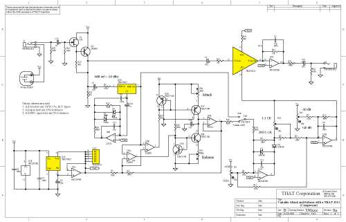 guitar compressor schematic diagram