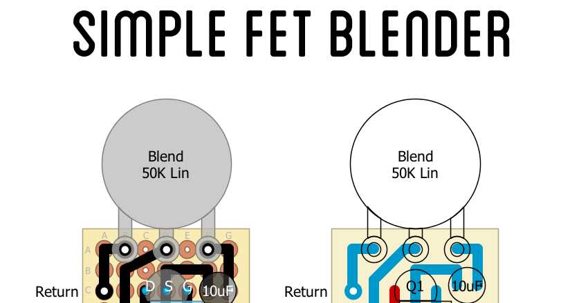 blender circuit diagram
