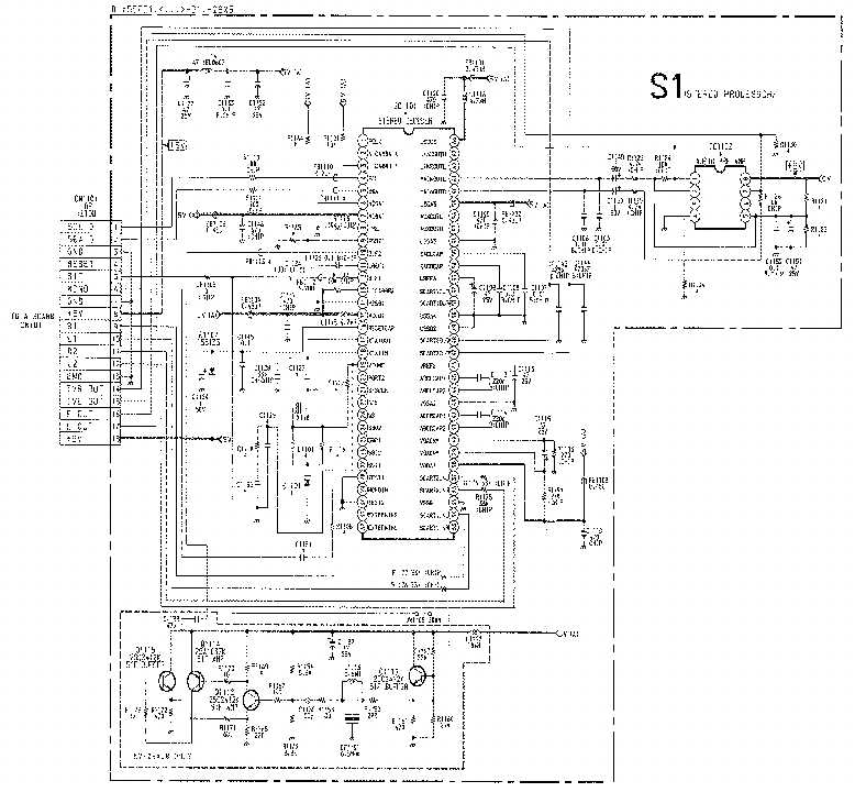 sony crt tv schematic diagram