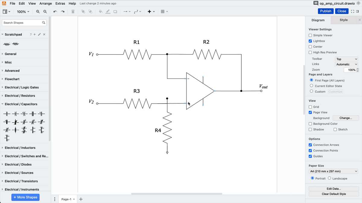 electrical circuit diagram app