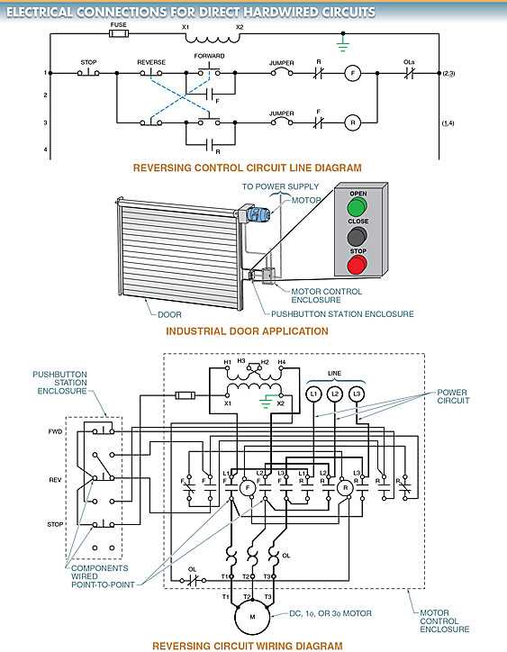electrical control circuit diagram
