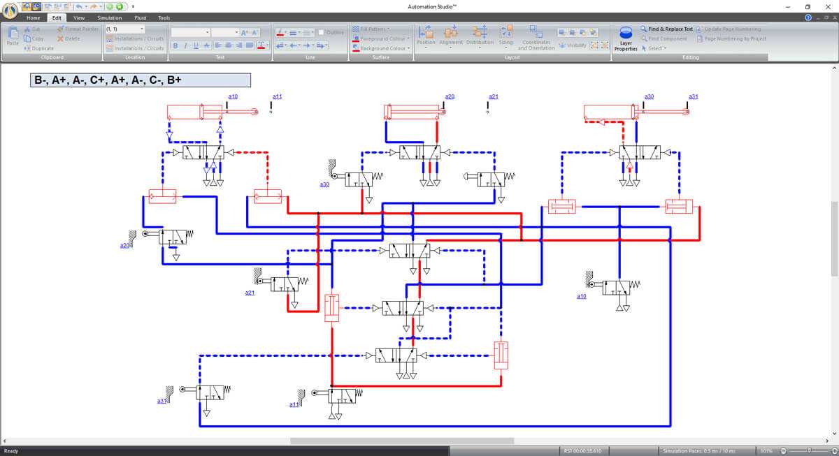 electro pneumatic schematic diagram