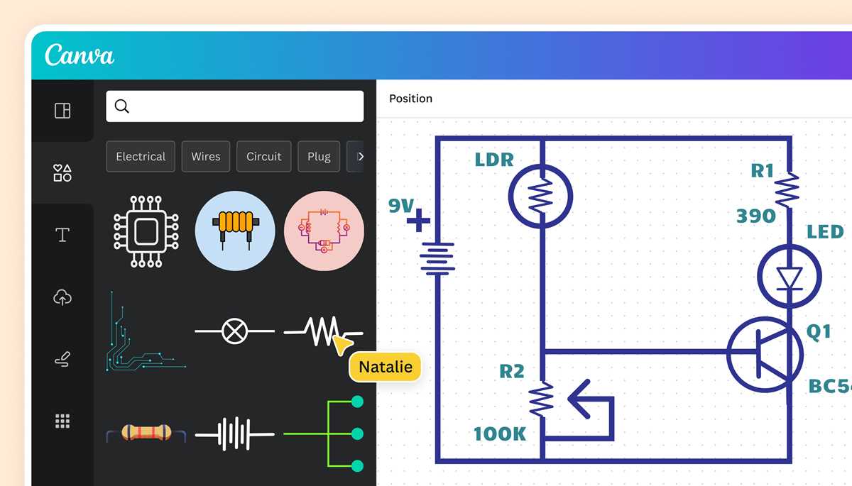 electronic schematic diagram online
