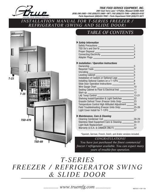 true freezer t 49f wiring diagram
