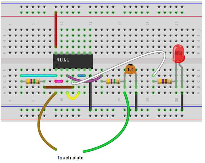 4011 ic circuit diagram