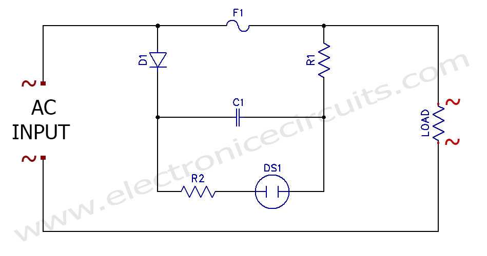 what does a fuse look like in a circuit diagram